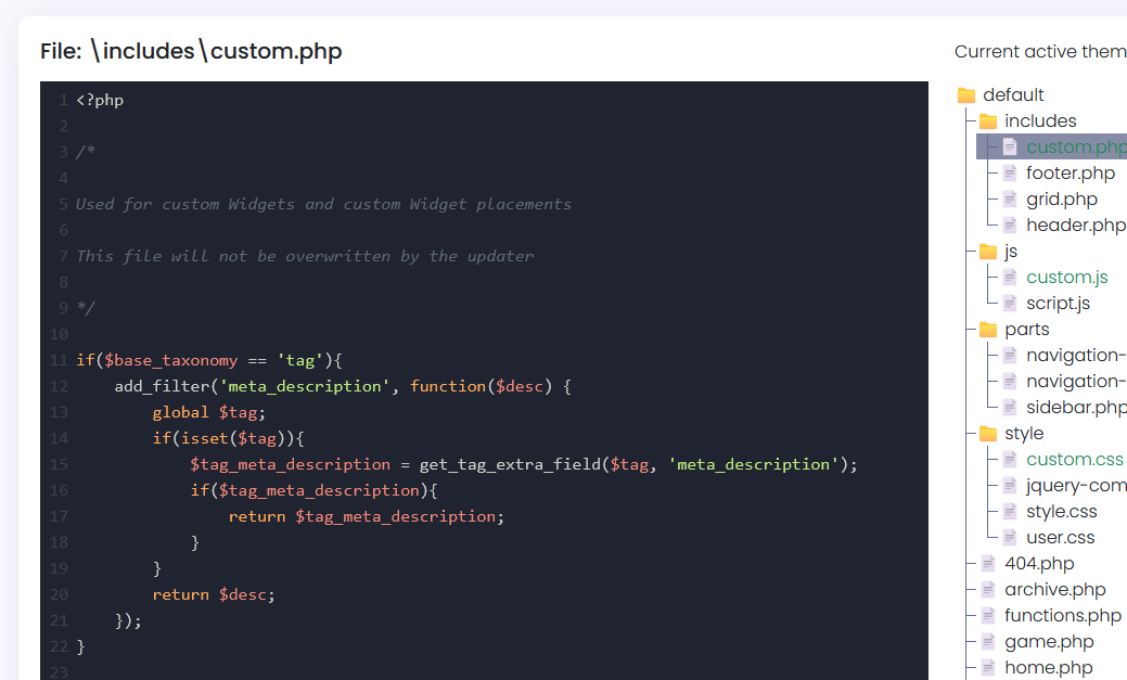 Tag extra fields and meta data – CloudArcade